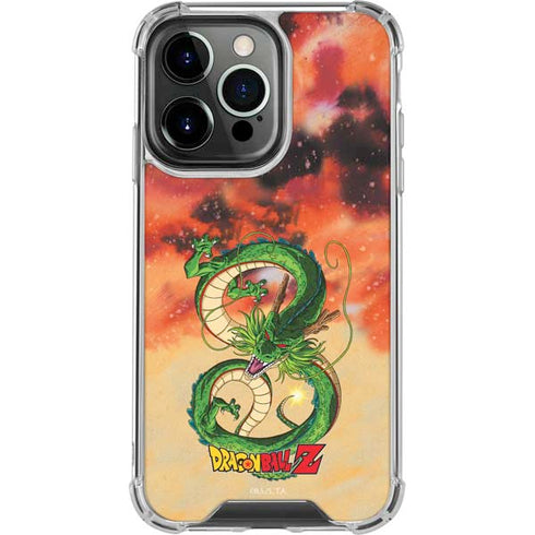 Dragon Ball Z One Wish Shenron iPhone 14 Pro Clear Case